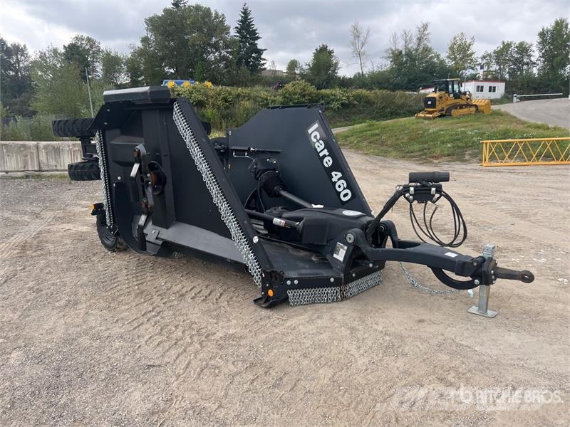 Rousseau Icare 460 4600 mm 3-Point Hitch Gyrobroyeur Rotary Odstranjivači stabljika krompira