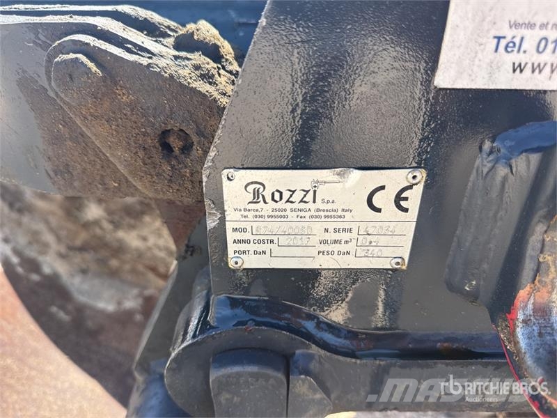 Rozzi R74/400SD Benne Preneuse 840 mm Hydraulic Rotating Grijpers