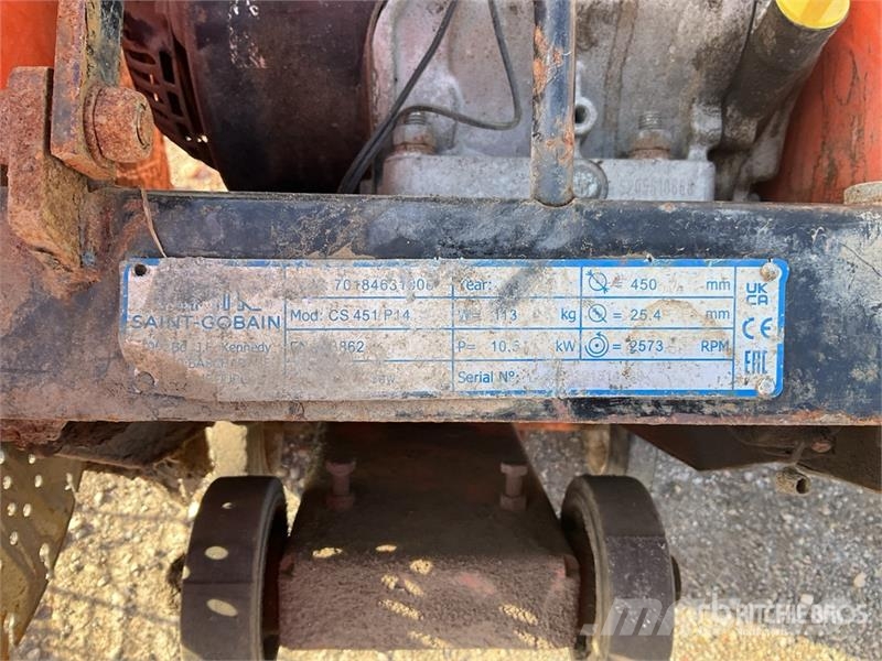 Saint-Gobain CS451 P14 Walk-Behind Saw Sawmills