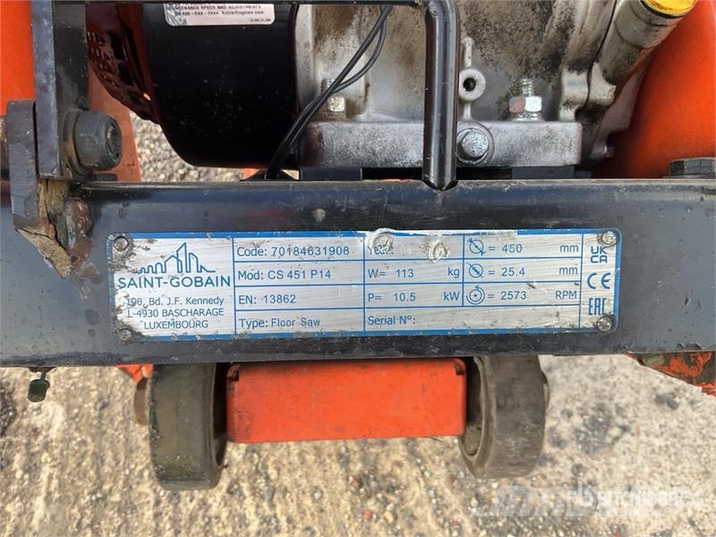  Saint-Gobain CS451 P14 Walk-Behind Saw Sawmills