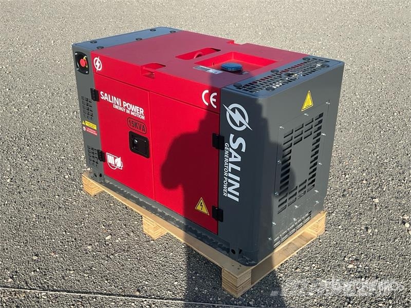  Salini 15 kW Portable Generator Set (Unused) Други генератори
