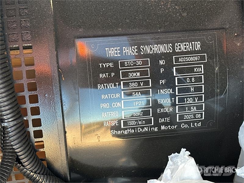 Salini VG-R30 Groupe Electrogene Generator Set (Un Diesel Generatoren