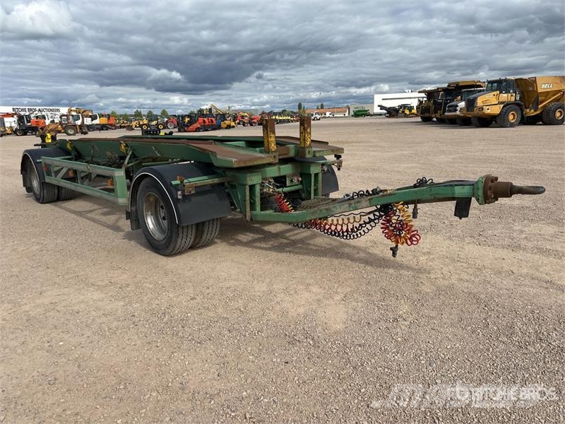 Samro Remorque Ampliroll Roll-Off Trailer Portaalsysteem aanhanger