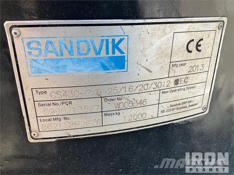 Sandvik QS331 Cone Crusher Trituradoras
