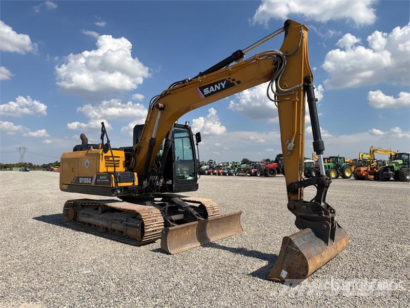 Sany SY135C Escavadeiras de esteiras