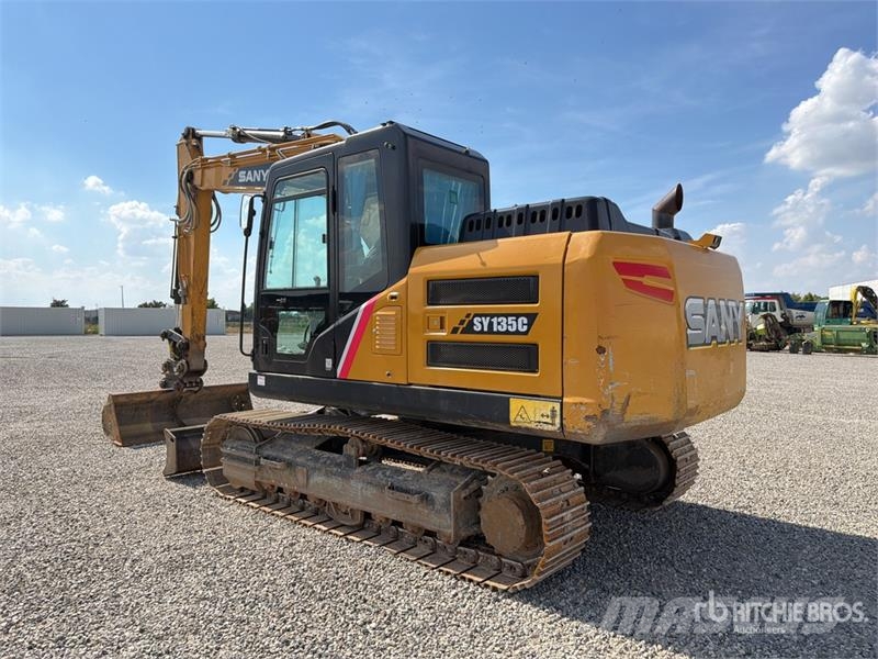 Sany SY135C Escavadeiras de esteiras