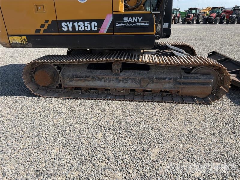 Sany SY135C Escavadeiras de esteiras