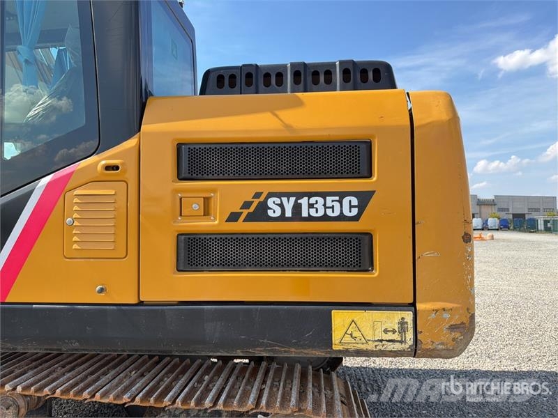 Sany SY135C Escavadeiras de esteiras