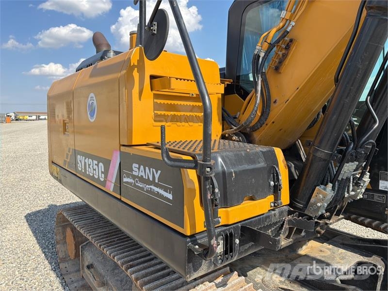 Sany SY135C Escavadeiras de esteiras