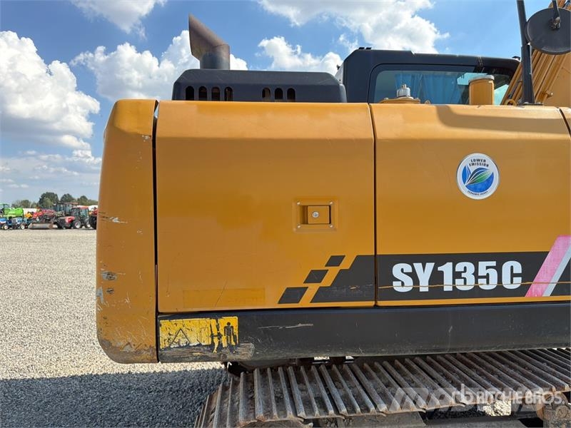 Sany SY135C Escavadeiras de esteiras