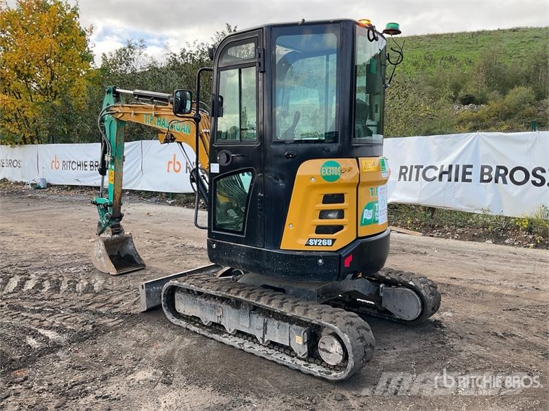 Sany SY26 Mini Excavator Mini kotrók < 7t
