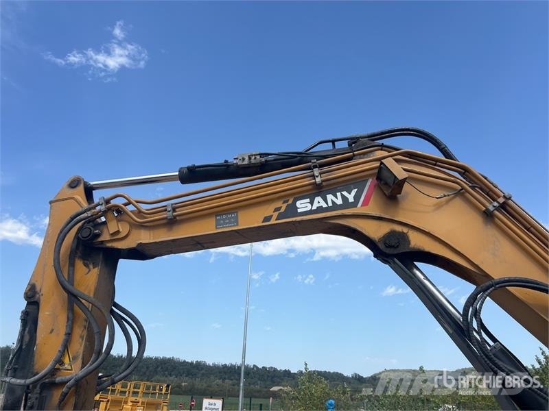 Sany SY80U Pelle Sur Chenilles Tracked Excavator Beltegraver