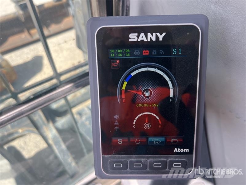 Sany SY80U Pelle Sur Chenilles Tracked Excavator Beltegraver