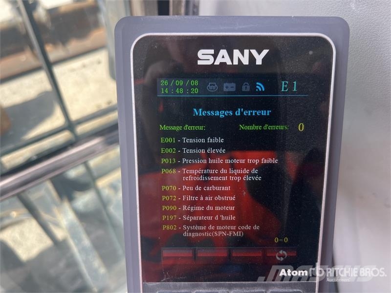Sany SY80U Pelle Sur Chenilles Tracked Excavator Beltegraver