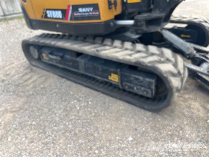 Sany SY80U Pelle Sur Chenilles Tracked Excavator Beltegraver