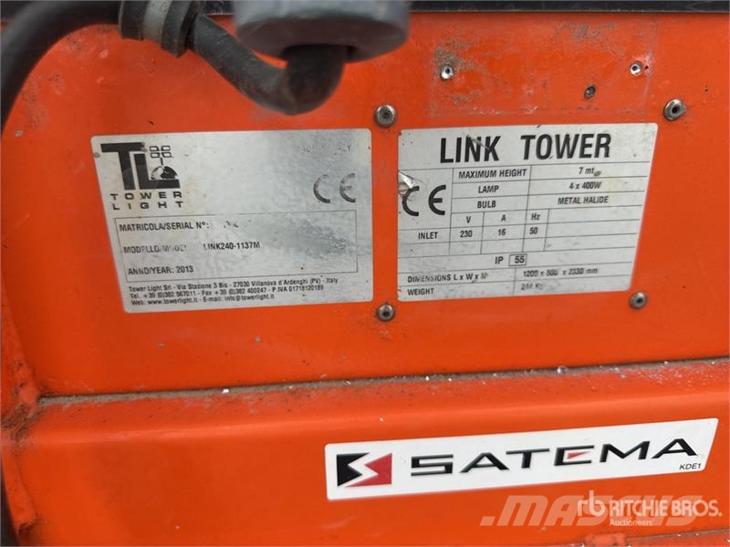  Satema LINKTOWER7M Light Tower Fénytornyok