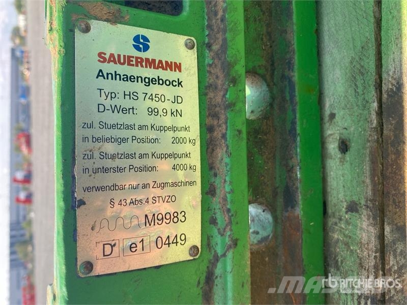  Sauermann HS 7450-JD Hitch Lauksaimniecība- Citi