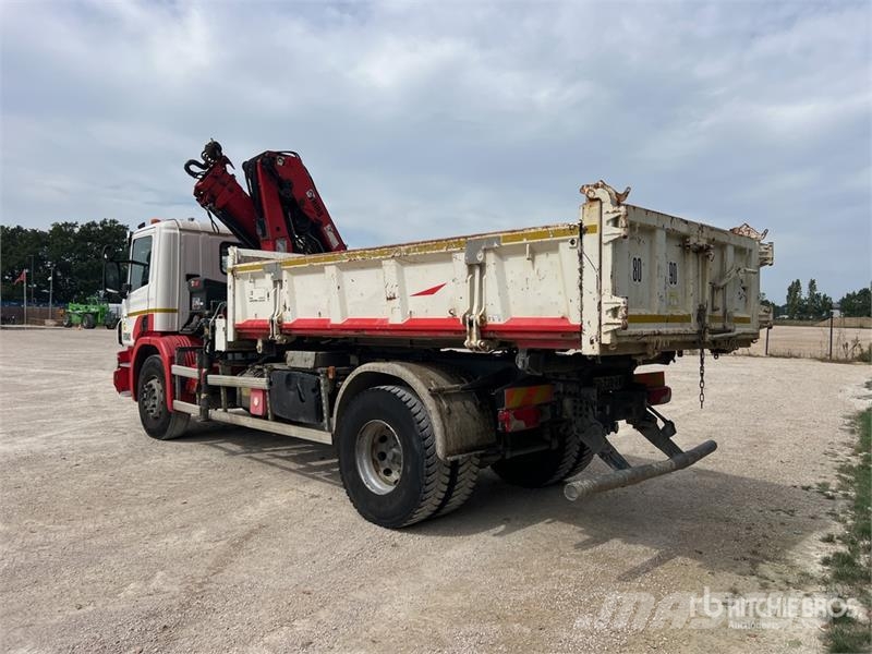 Scania 144E-2 Hiduo 5900 kg on Scania P320 4x2 Camion Bi- Caminhões guindaste
