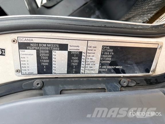 Scania 6x2 Camion A Ordures Menageres 6x2 Waste Collectio Απορριμματοφόρα