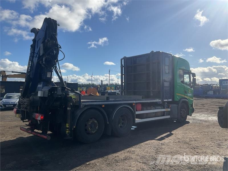 Scania ATLAS AK 15 ZB ,70 3750 kg Knuckle Boom on Scania 起重车