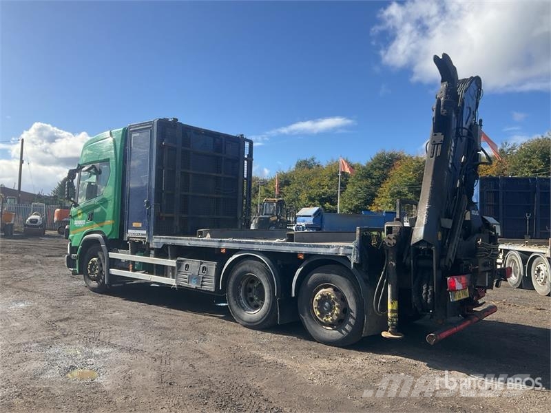 Scania ATLAS AK 15 ZB ,70 3750 kg Knuckle Boom on Scania 크레인 트럭