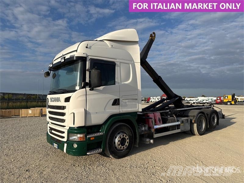Scania G400 6x2 Sleeper Roll-Off Truck Camion cu incarcator
