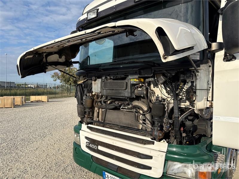 Scania G400 6x2 Sleeper Roll-Off Truck Kipplader