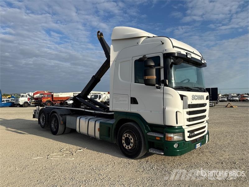 Scania G400 6x2 Sleeper Roll-Off Truck Kipplader