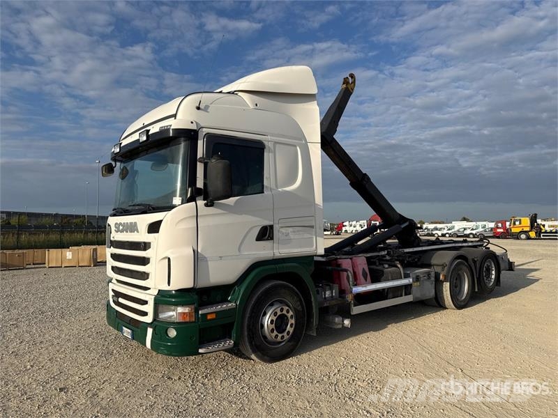 Scania G400 6x2 Sleeper Roll-Off Truck Kipplader