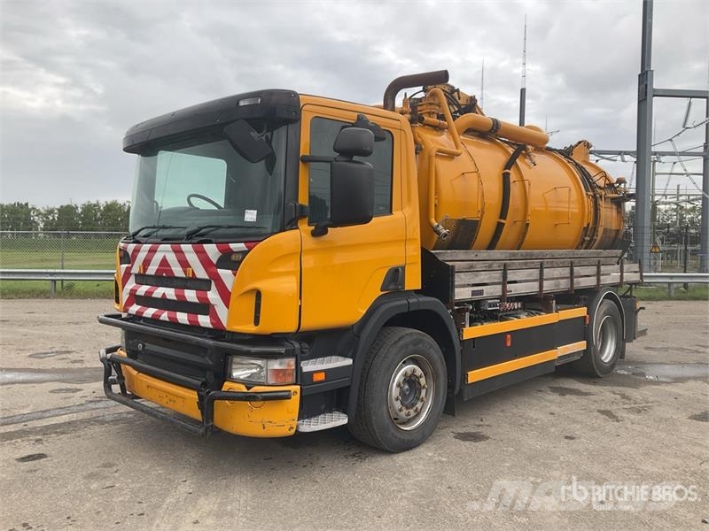 Scania P270DB 4x2 Vacuum Tanker Truck Vaakumautod