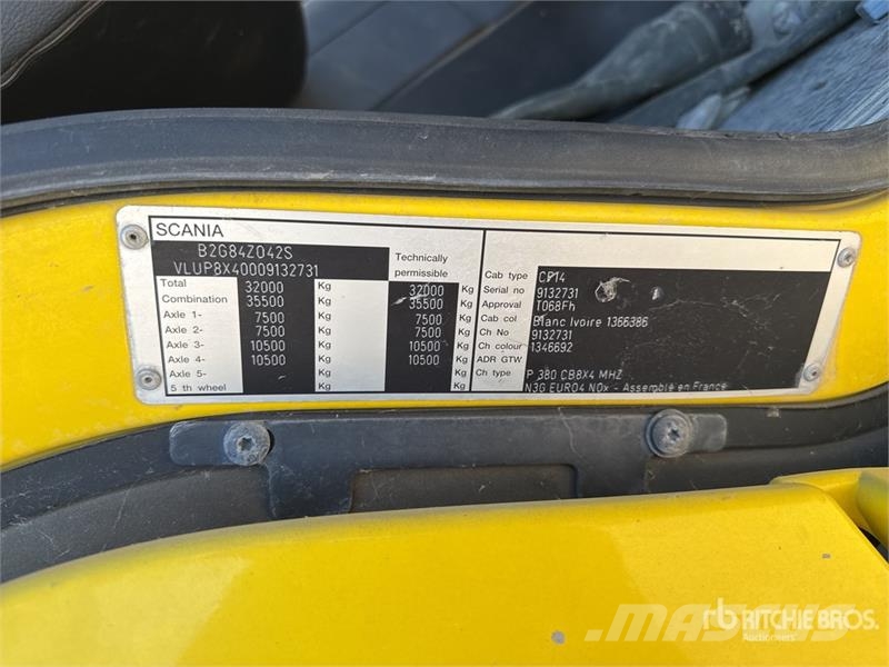 Scania P380 8x4 Camion Malaxeur Mixer Truck Φορτηγά-Μπετονιέρες