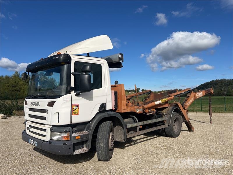 Scania P400 4x2 Camion Multibenne Roll-Off Truck Liftdumper biler