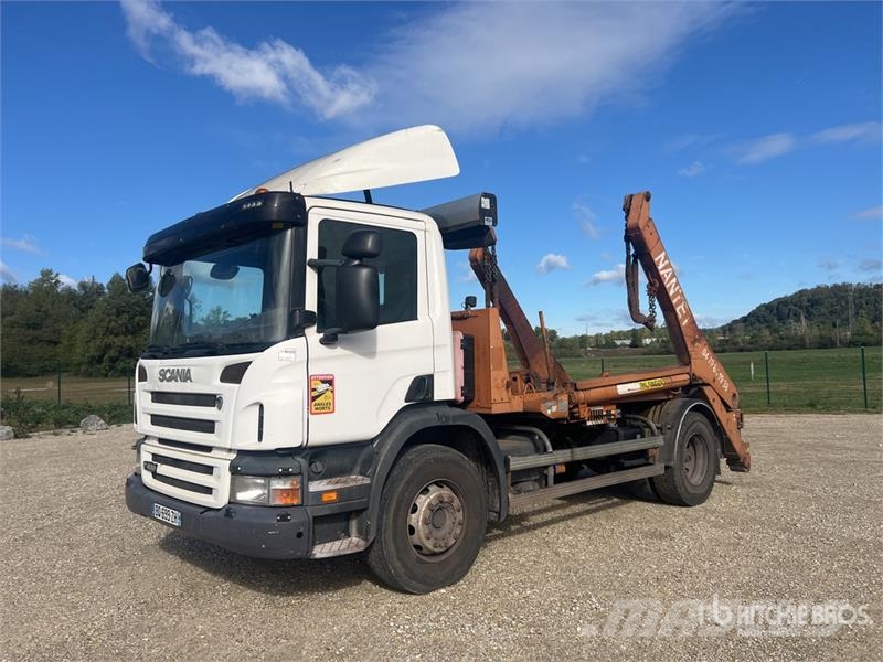 Scania P400 4x2 Camion Multibenne Roll-Off Truck Liftdumper biler