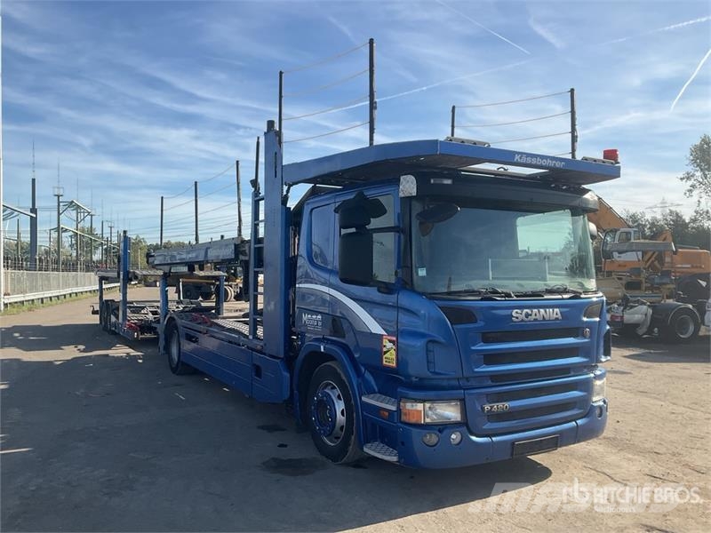 Scania P410 4x2 Car Carrier Truck Autotransporteri