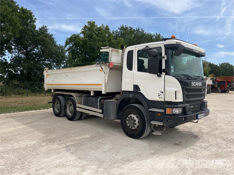 Scania P410 6x4 Camion Bi-Benne T/A Dump Truck 덤프 트럭