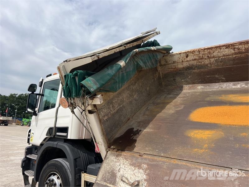 Scania P410 6x4 Camion Bi-Benne T/A Dump Truck 덤프 트럭