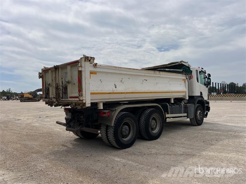Scania P410 6x4 Camion Bi-Benne T/A Dump Truck 덤프 트럭