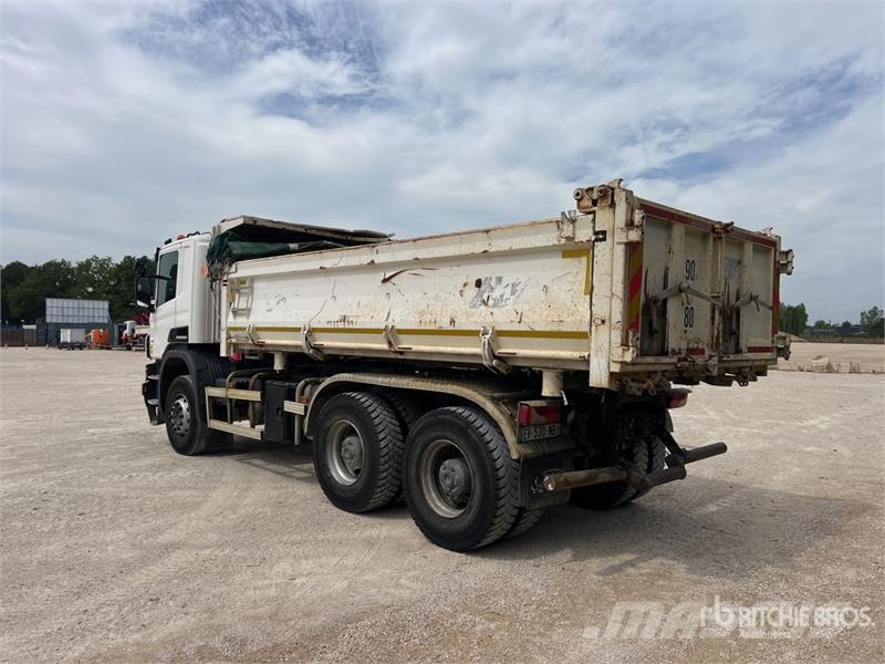 Scania P410 6x4 Camion Bi-Benne T/A Dump Truck 덤프 트럭