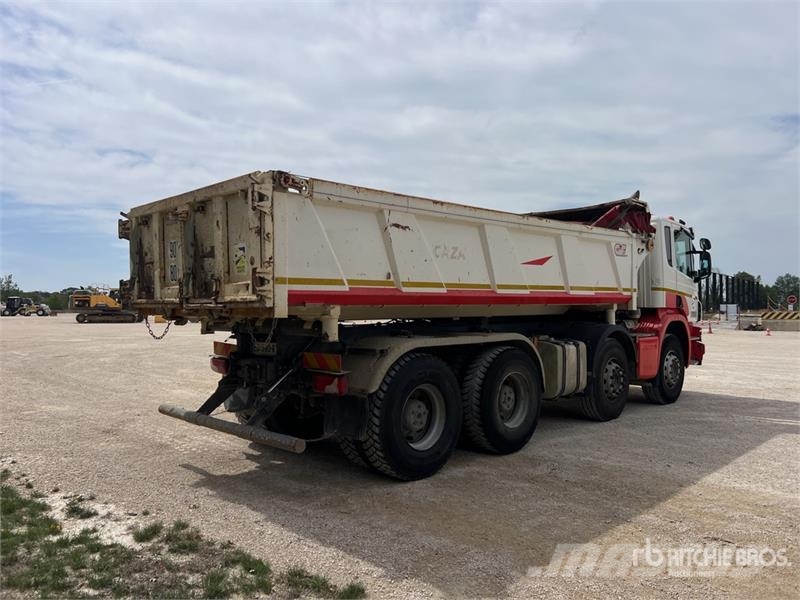 Scania P410 8x4 Camion Bi-Benne Tri/A Dump Truck 덤프 트럭
