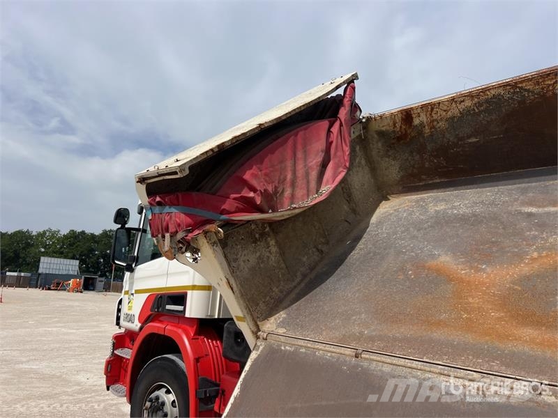 Scania P410 8x4 Camion Bi-Benne Tri/A Dump Truck 덤프 트럭