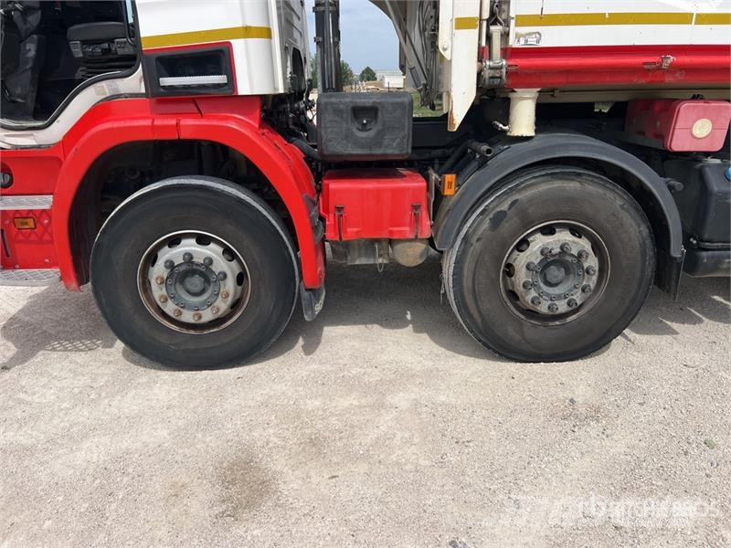 Scania P410 8x4 Camion Bi-Benne Tri/A Dump Truck 덤프 트럭