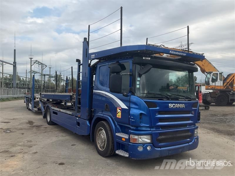 Scania P420 Car Carrier Truck Oprijwagen