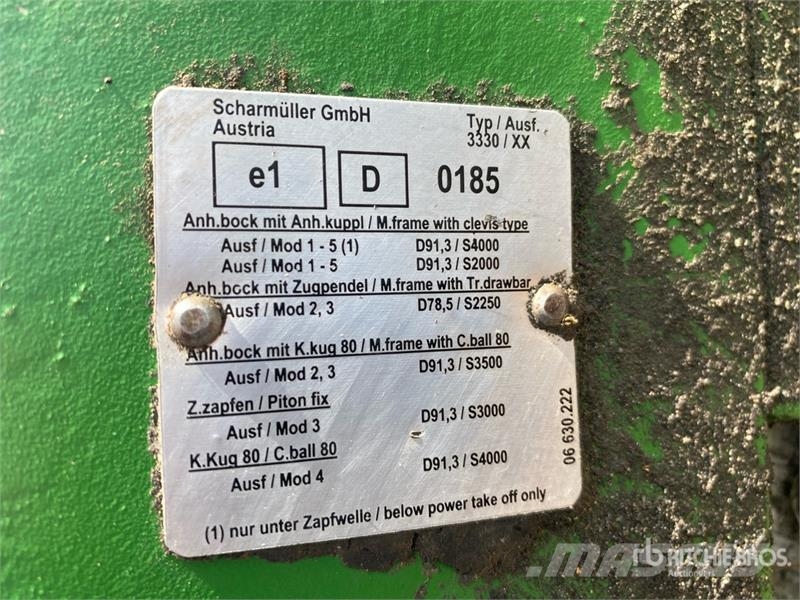  Scharmueller Hitch Otra maquinaria agrícola