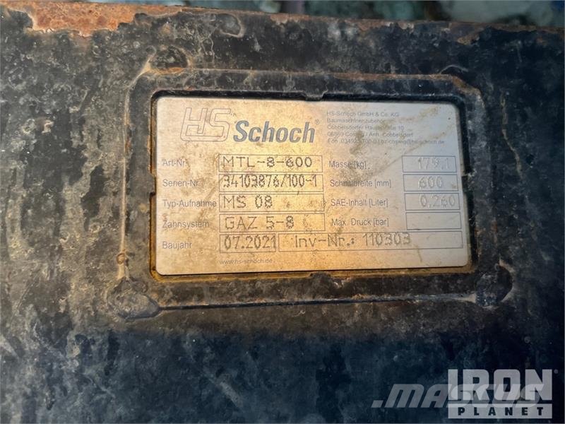 Schoch 400MS03 Excavator Bucket Schaufeln