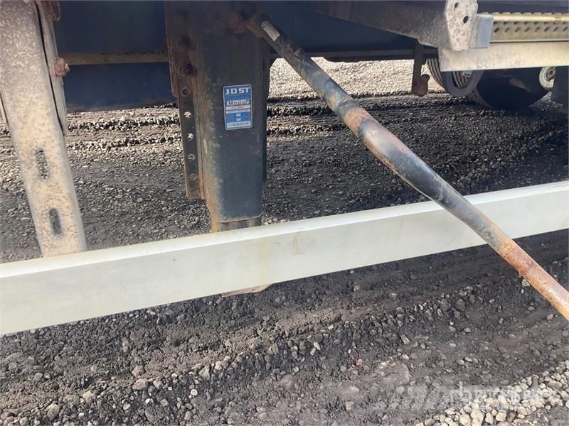 SDC 24 ton 8 m Tri/A Drawbar Flatbed Trailer Prikolice platforme/otvoreni sanduk