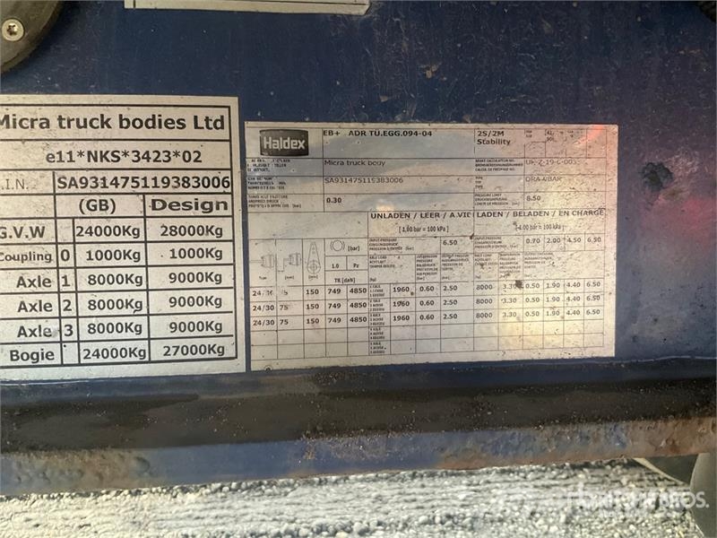 SDC 24 ton 8 m Tri/A Drawbar Flatbed Trailer Prikolice platforme/otvoreni sanduk