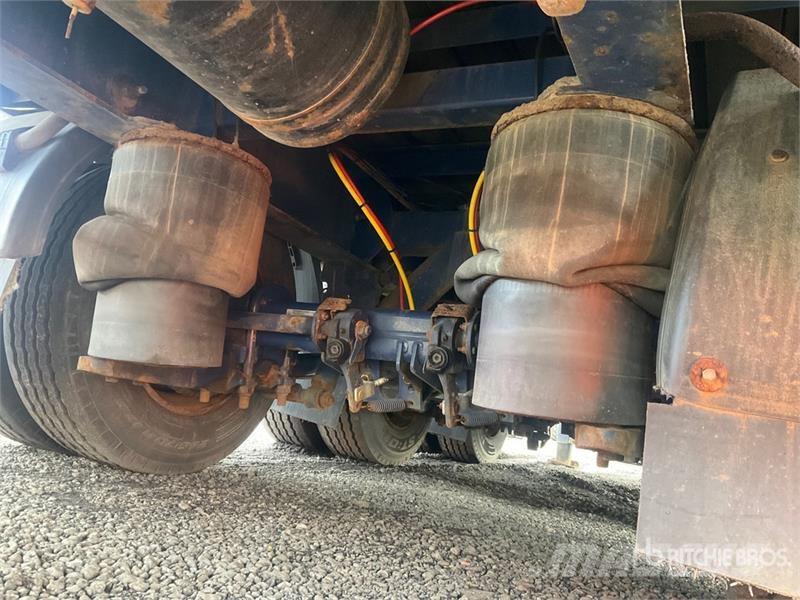SDC 24 ton 8 m Tri/A Drawbar Flatbed Trailer Prikolice platforme/otvoreni sanduk