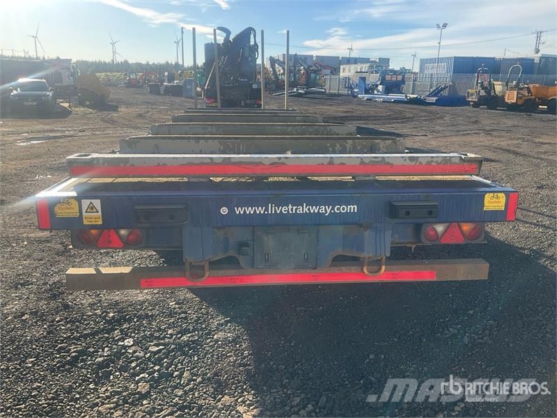 SDC 24 ton 8 m Tri/A Drawbar Flatbed Trailer Flatbed/Dropside trailers