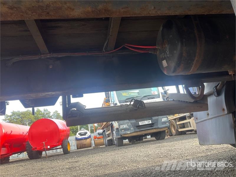 SDC 24 ton 8 m Tri/A Drawbar Flatbed Trailer Prikolice platforme/otvoreni sanduk