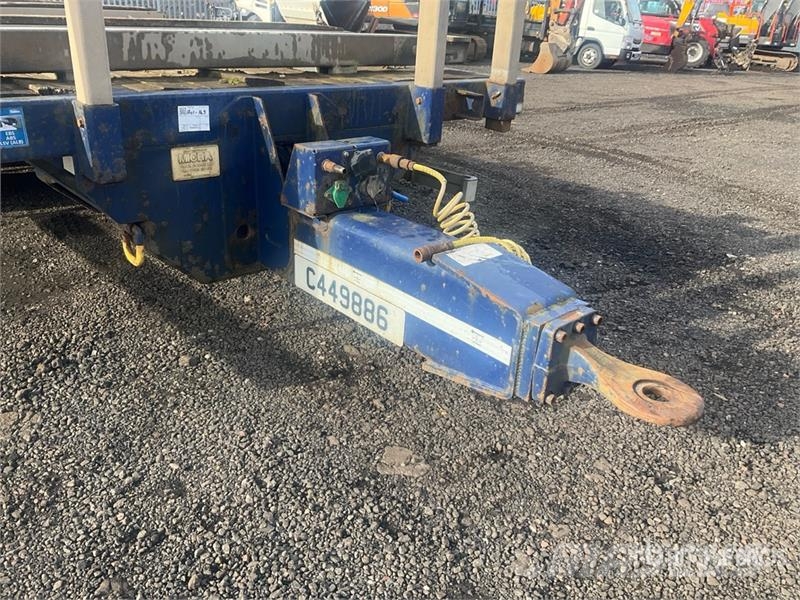 SDC 24 ton 8 m Tri/A Drawbar Flatbed Trailer Flatbed/Dropside trailers